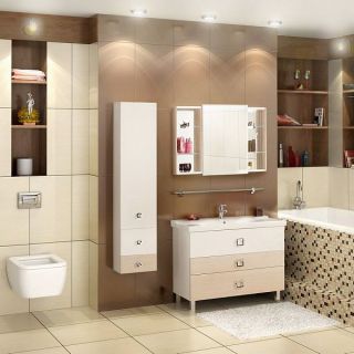 Шкаф АКВАТОН СТАМБУЛ 1A127703ST590 сосна ларедо